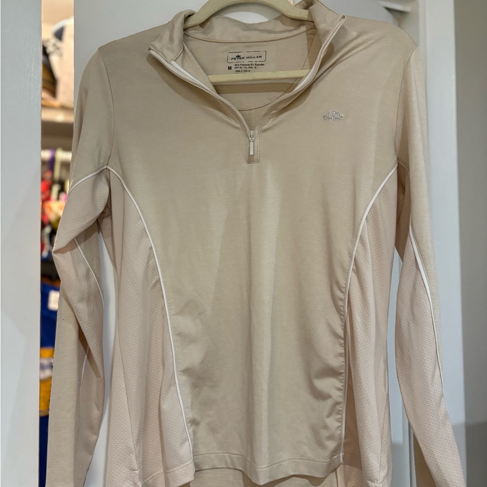 Peter Millar Women's Beige Long Sleeve Top